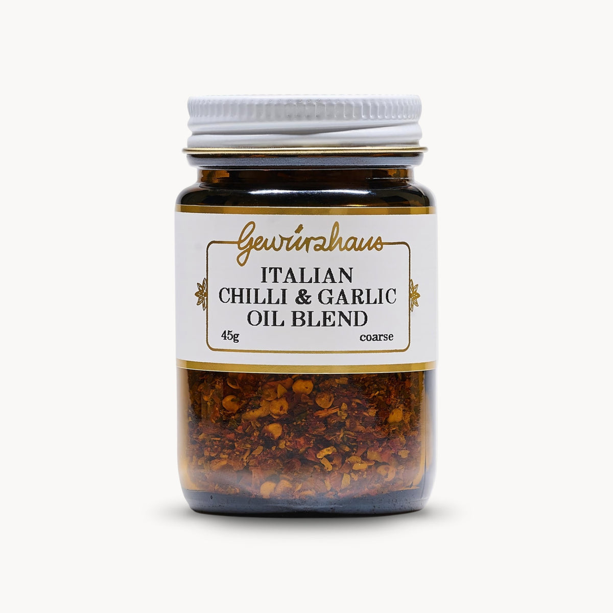 Gewürzhaus - Italian Chilli & Garlic Oil Blend LG Jar Closed