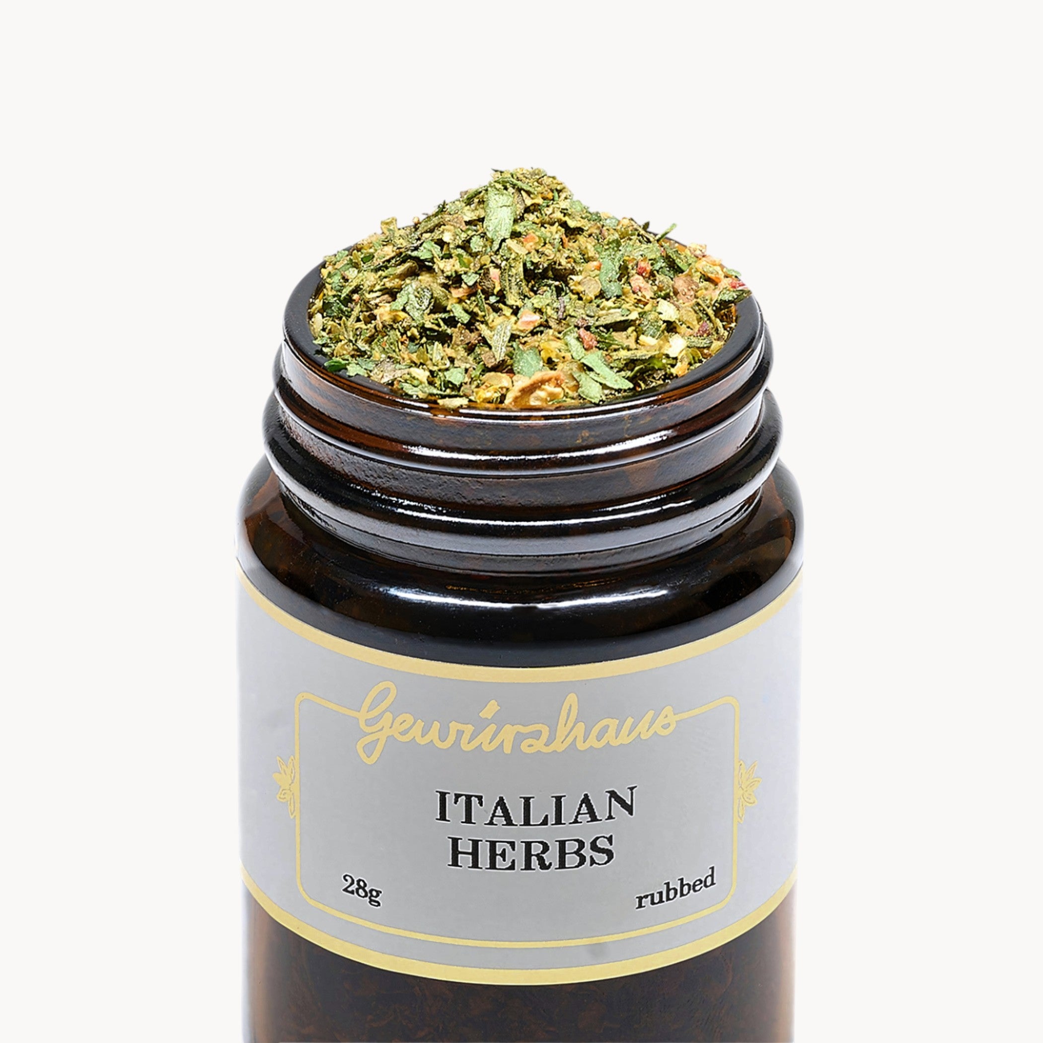 Gewürzhaus - Italian Herbs ME Jar Open