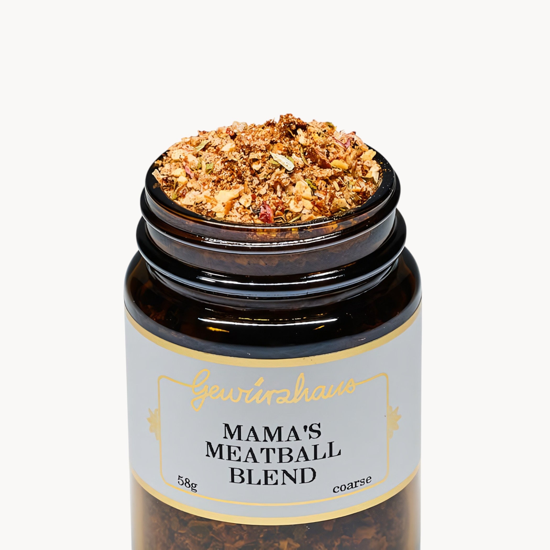 Gewürzhaus - Mama's Meatball Blend ME Jar Open