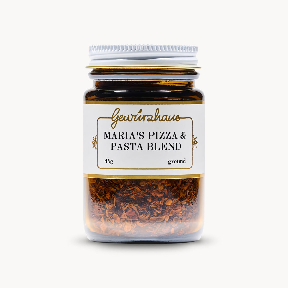 Gewürzhaus - Maria's Pizza & Pasta Blend Jar Closed