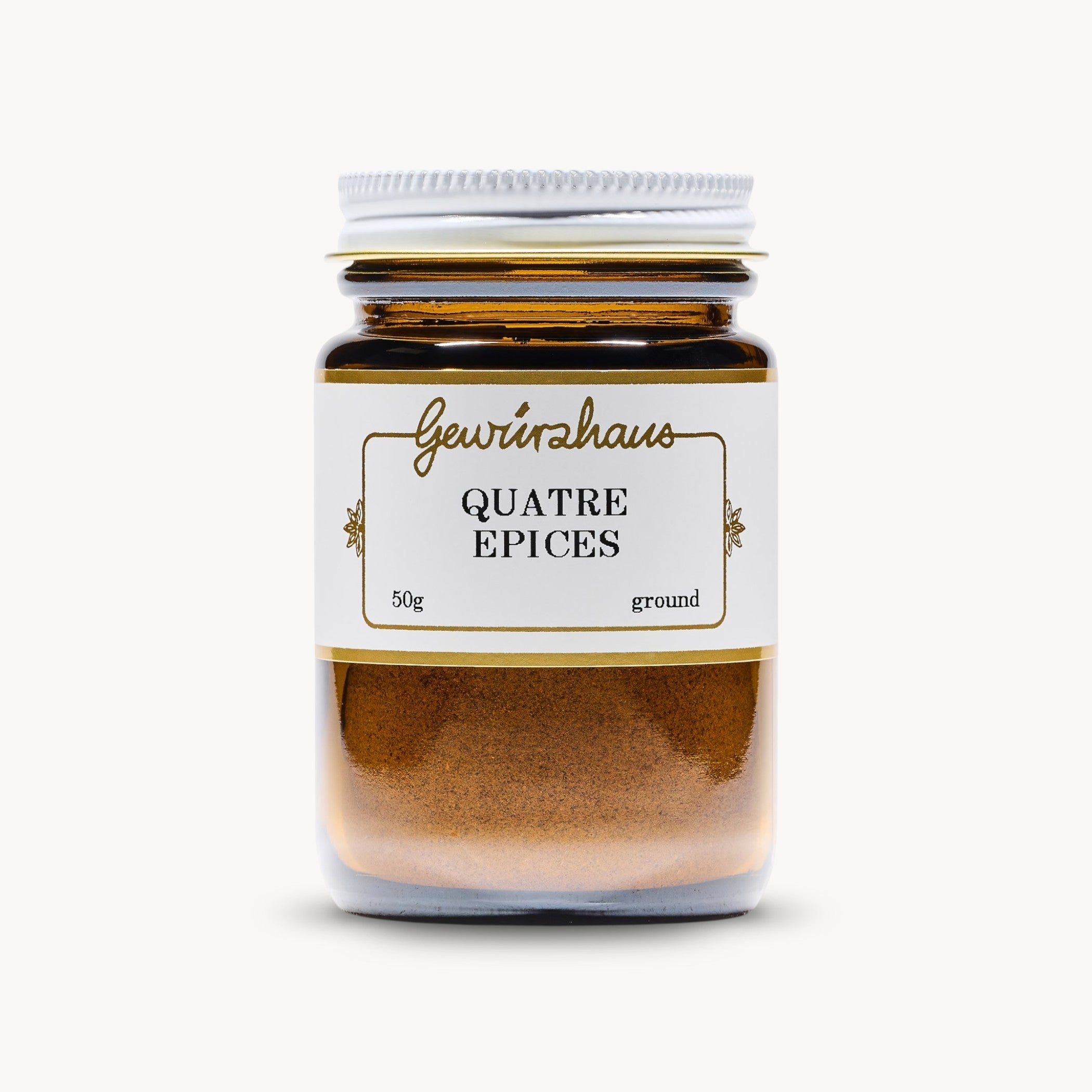 Gewürzhaus - Quatre Épices ME Jar Closed