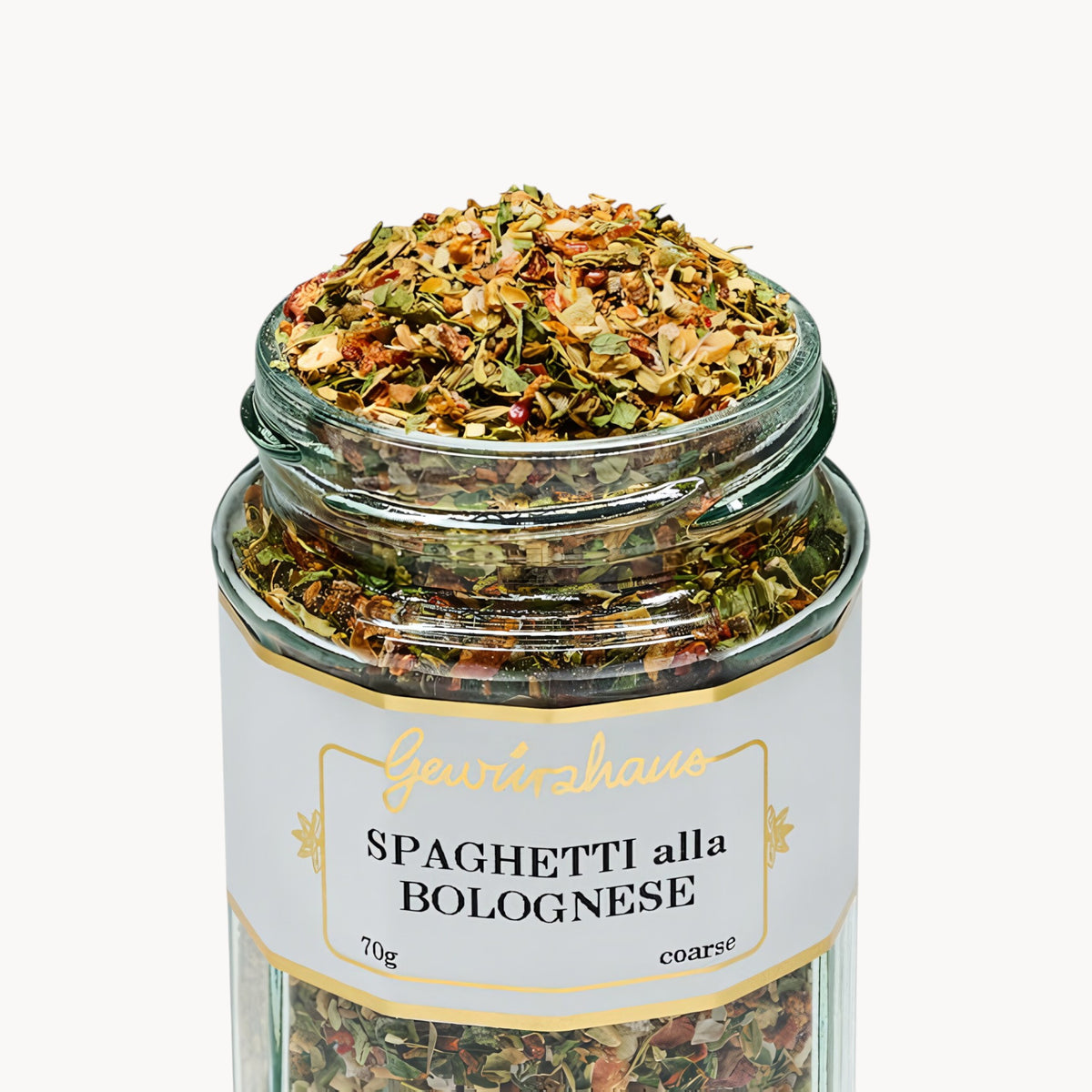 Gewürzhaus - Spaghetti Alla Bolognese Jar Open