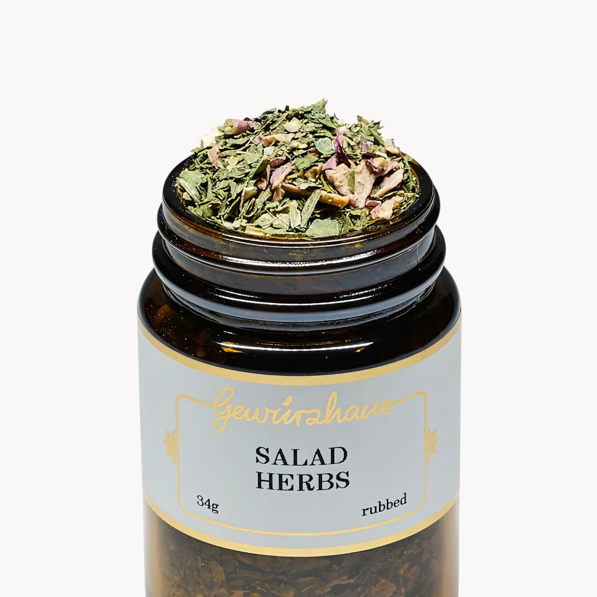 Gewürzhaus - Salad Herbs ME Jar Open