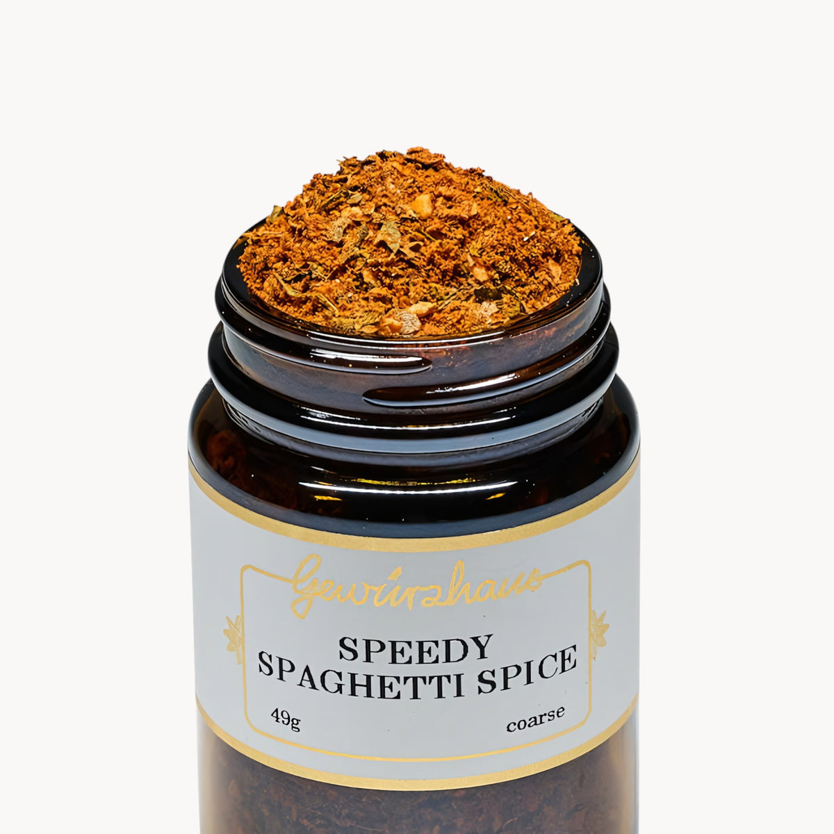 Gewürzhaus - Speedy Spaghetti Spice ME Jar Open