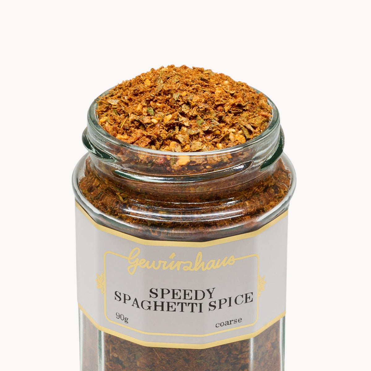 Gewürzhaus - Speedy Spaghetti Spice Jar Open