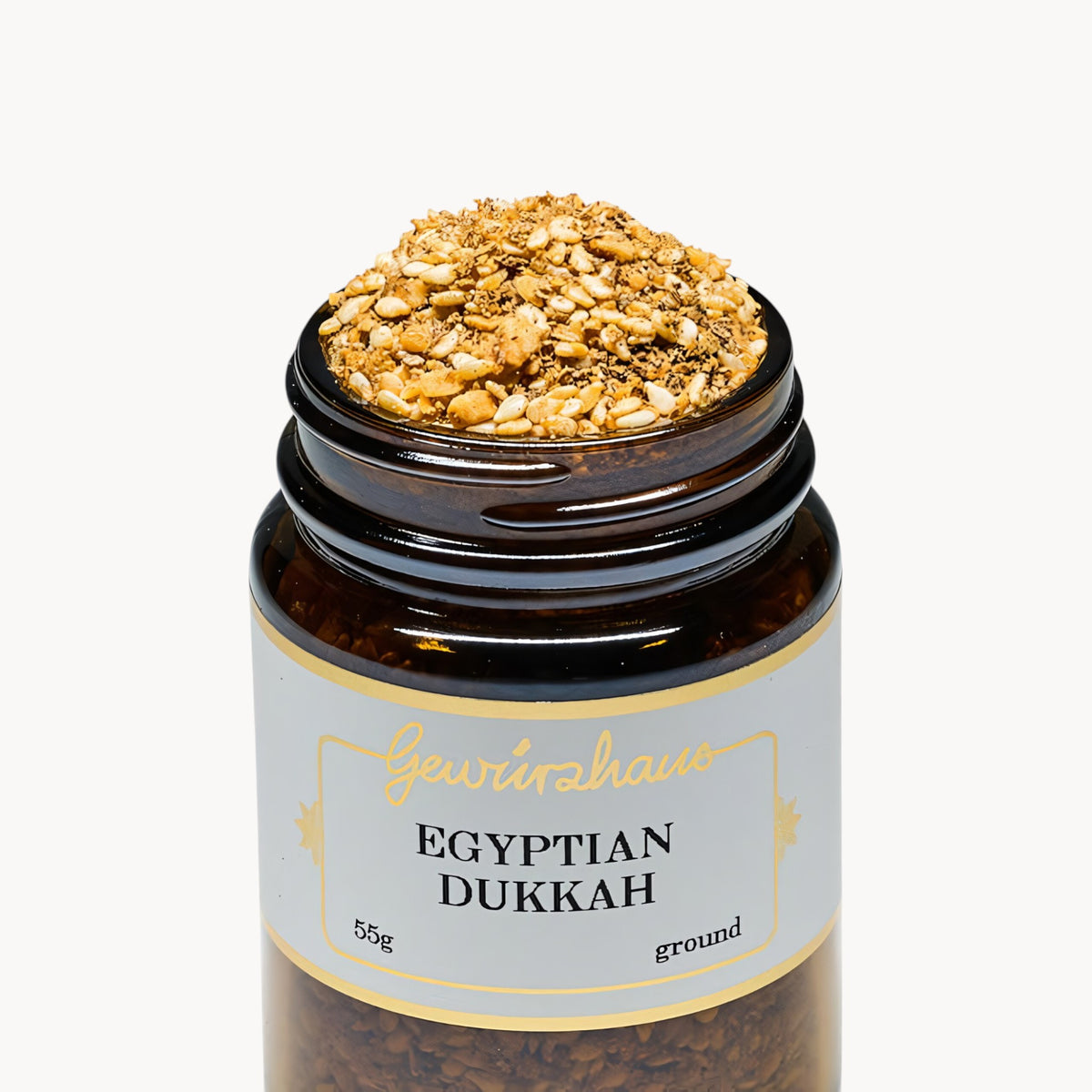 Gewürzhaus - Egyptian Dukkah ME Jar Open