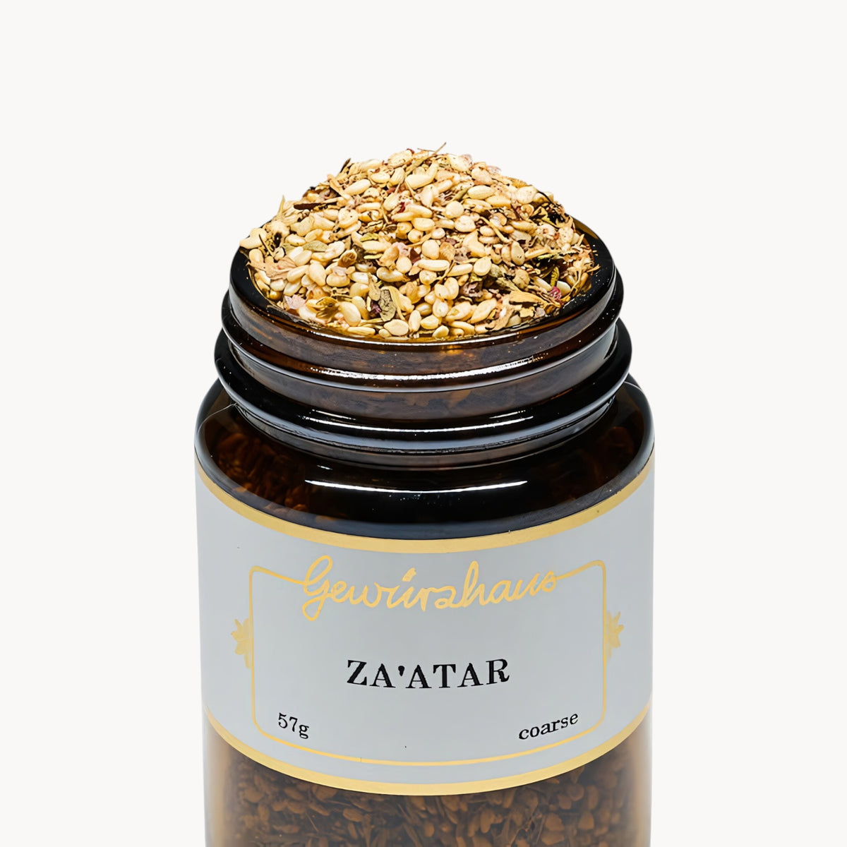 Gewürzhaus - Za'atar ME Jar Open