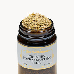 Gewürzhaus - Crunchy Pork Crackling Rub ME Jar Open