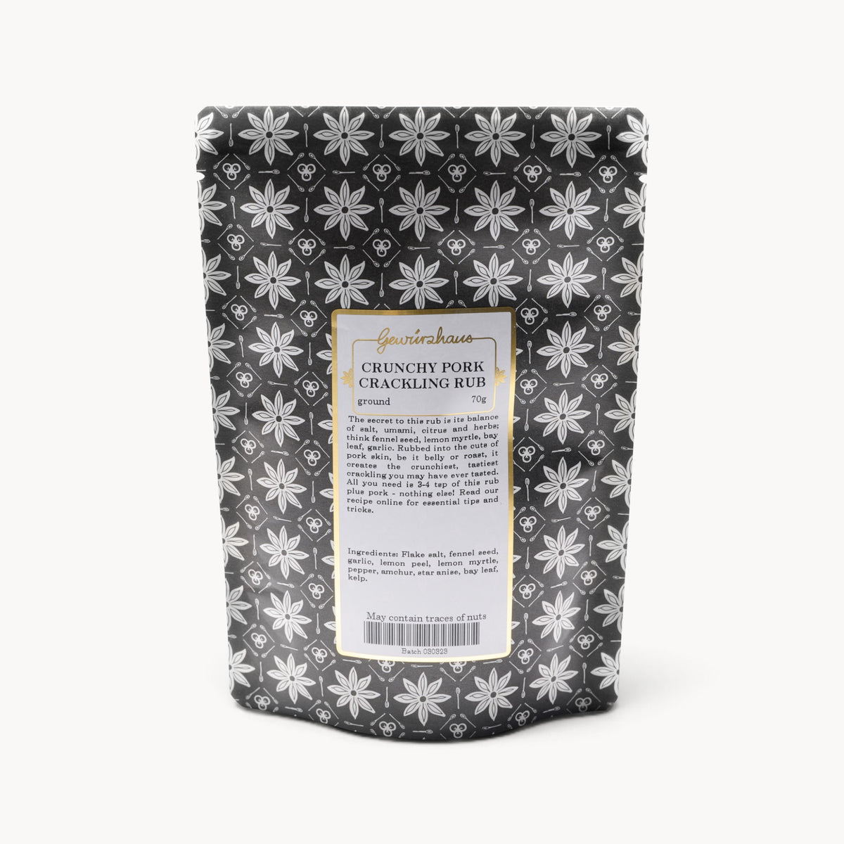 Gewürzhaus - Crunchy Pork Crackling Rub ME Refill