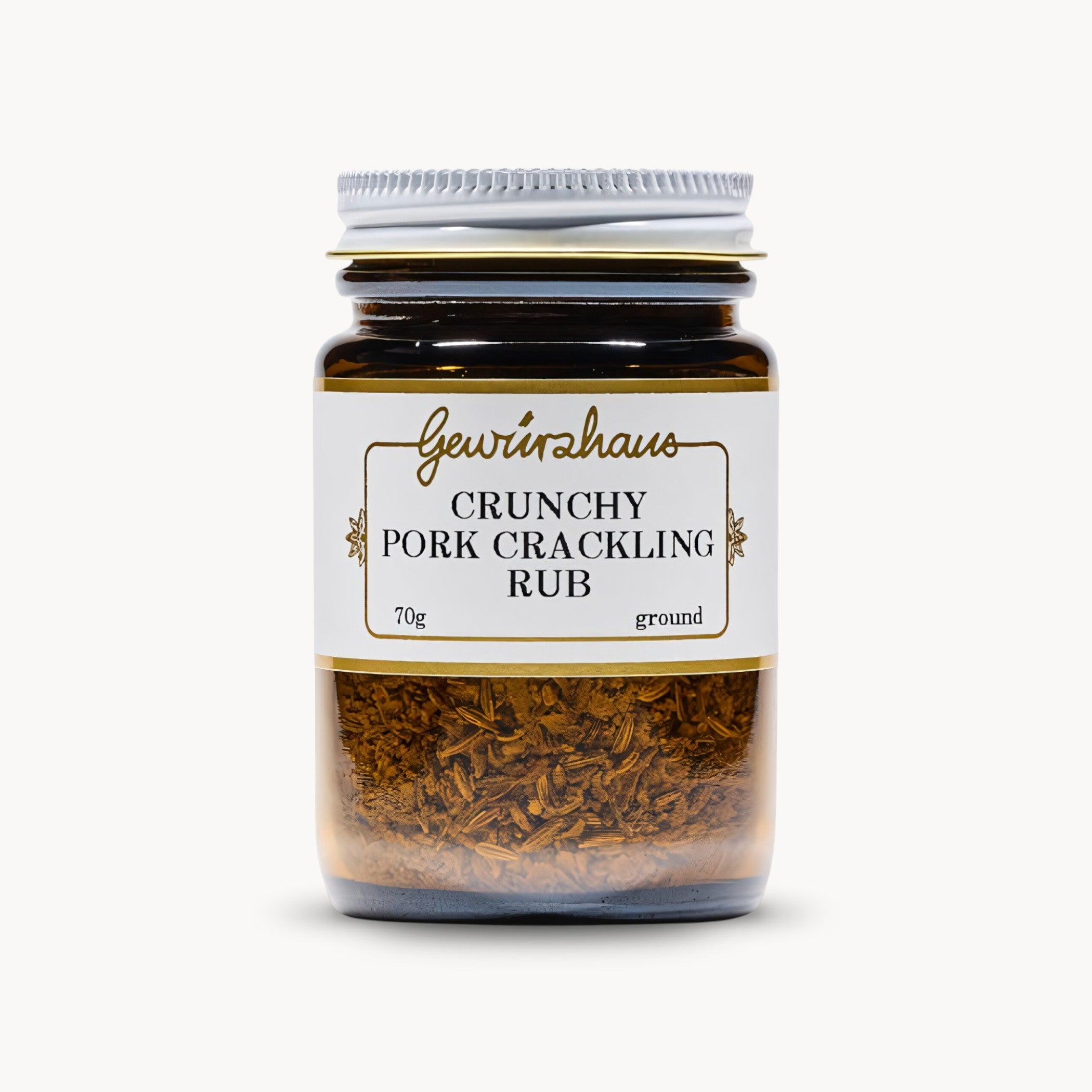 Gewürzhaus - Crunchy Pork Crackling Rub Jar Closed