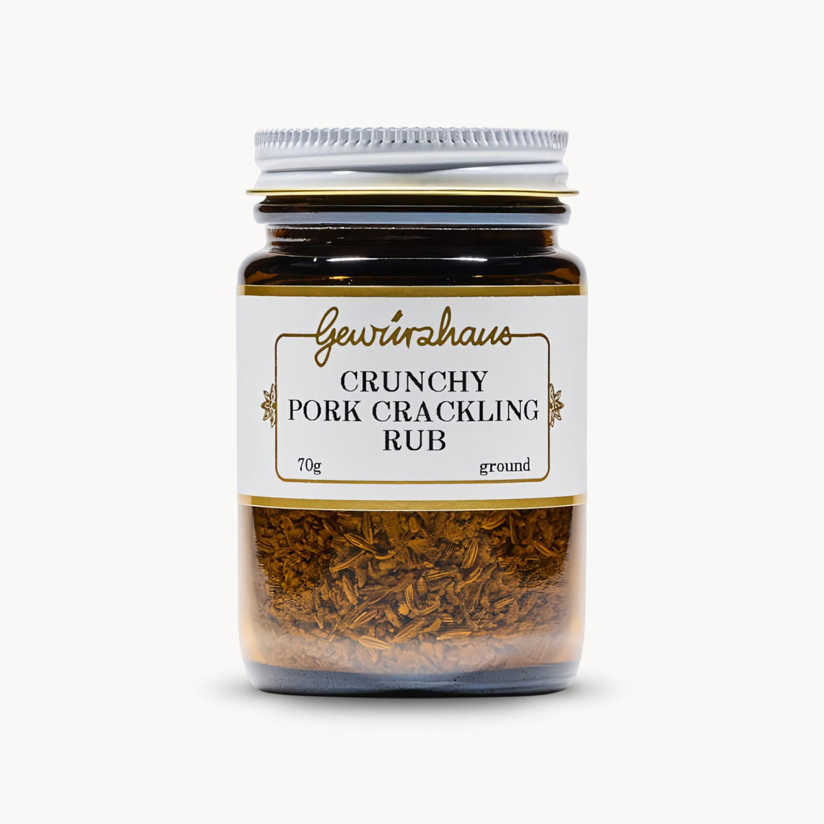 Gewürzhaus - Crunchy Pork Crackling Rub Jar Closed