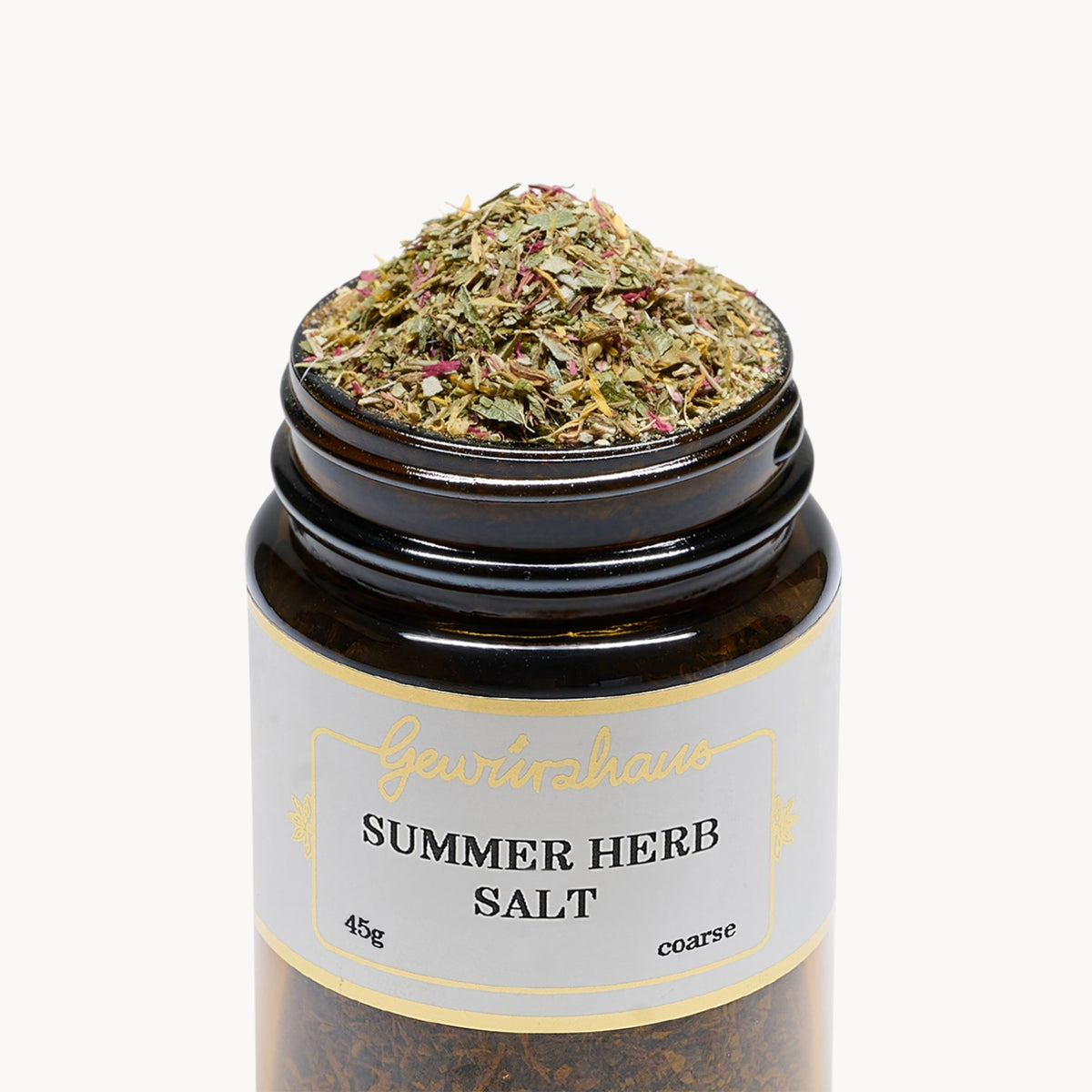 Gewürzhaus - Summer Herb Salt ME Jar Open