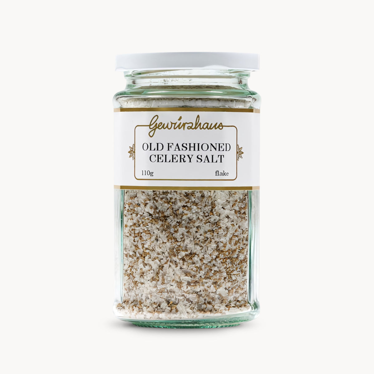 Gewürzhaus - Old Fashioned Celery Salt LG Jar Closed