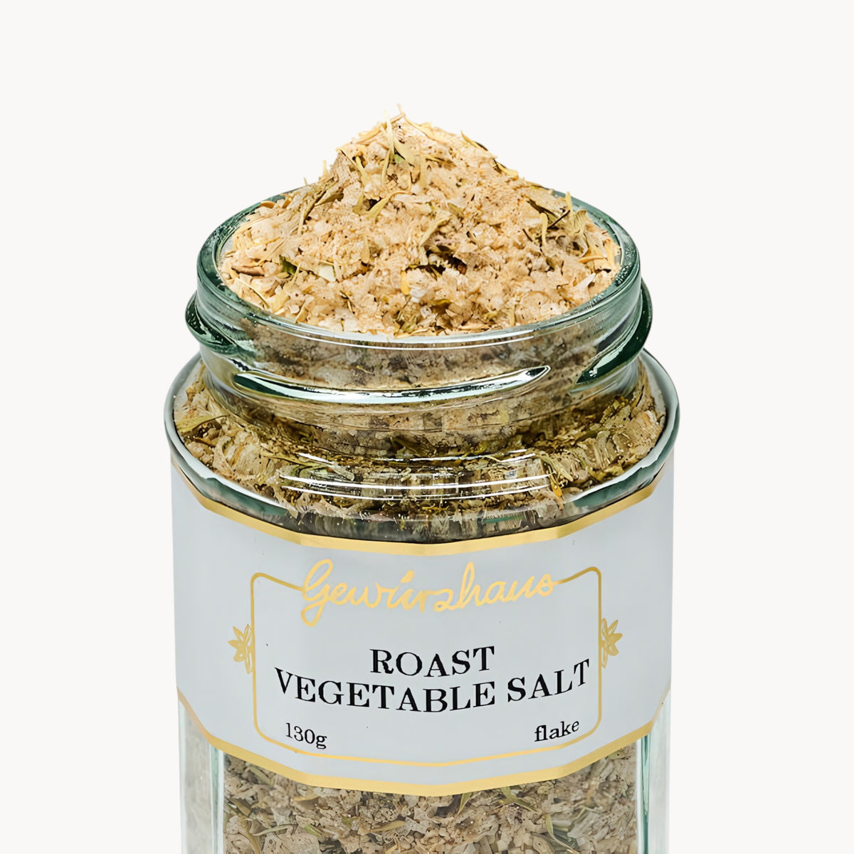 Gewürzhaus - Roast Vegetable Salt LG Jar Open