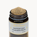 Gewürzhaus - Peppercorn (Australian Black/Ground) ME Jar Open