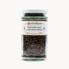 Gewürzhaus - Peppercorn (Australian Black/Whole) Jar Closed