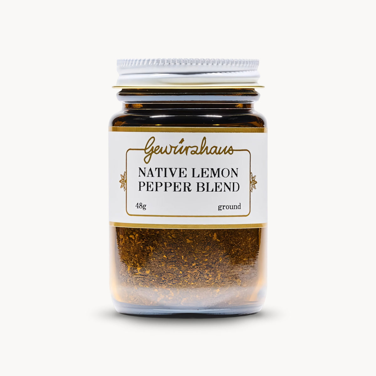 Gewürzhaus - Native Lemon Pepper Blend ME Jar Closed