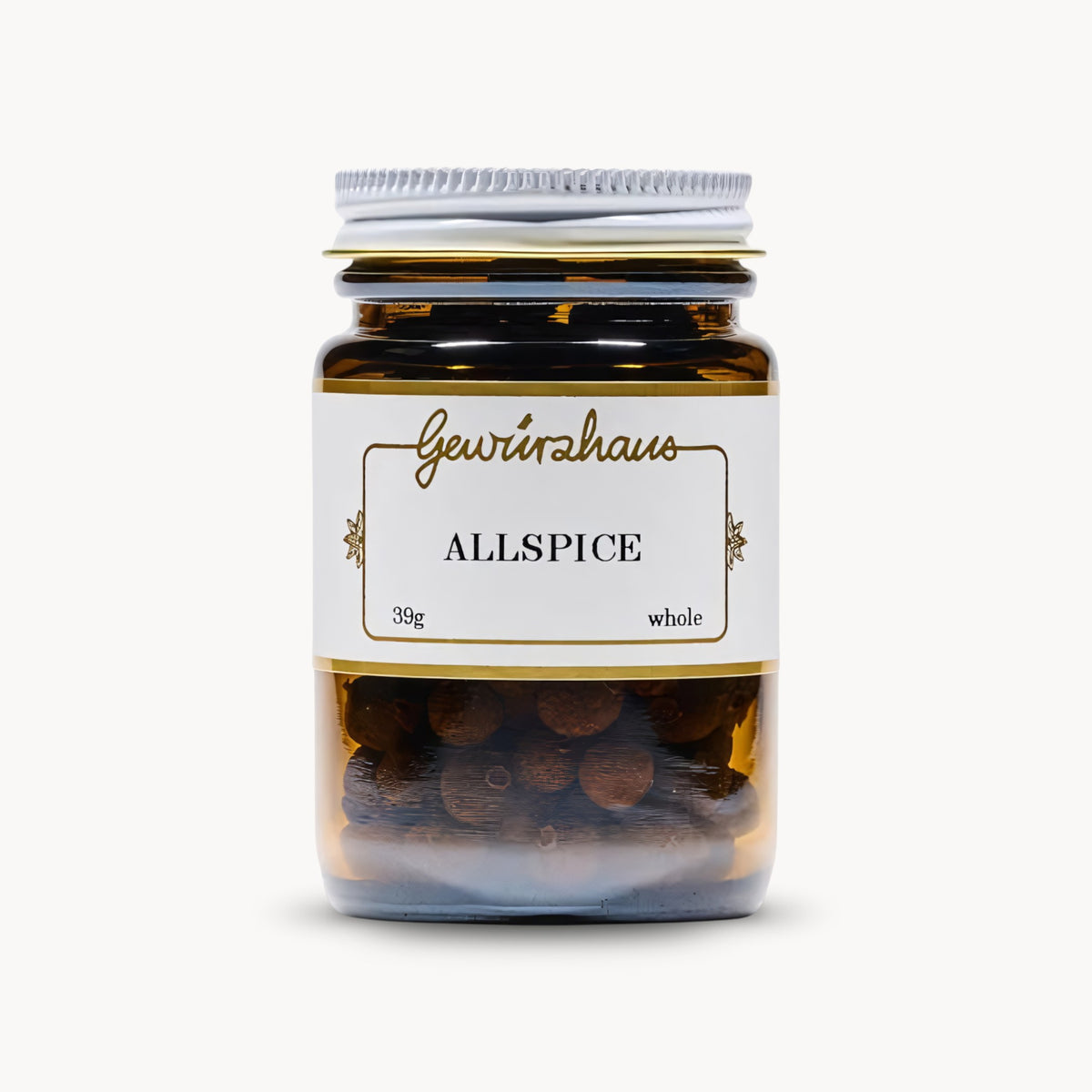 Gewürzhaus - Allspice (Whole) ME Jar Closed