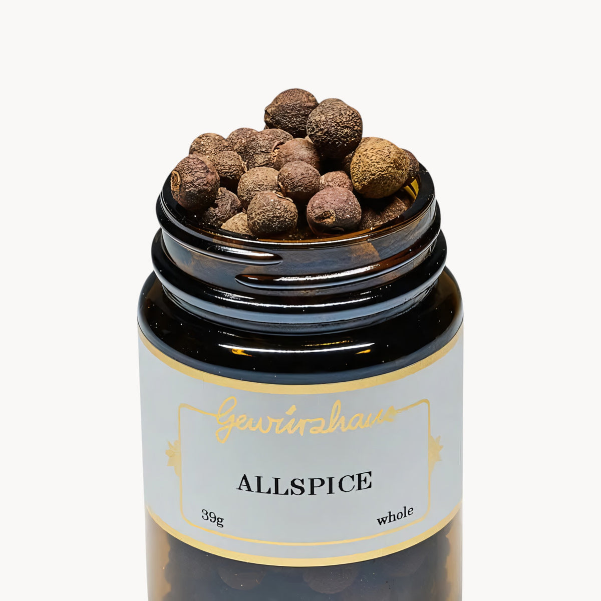 Gewürzhaus - Allspice (Whole) ME Jar Open