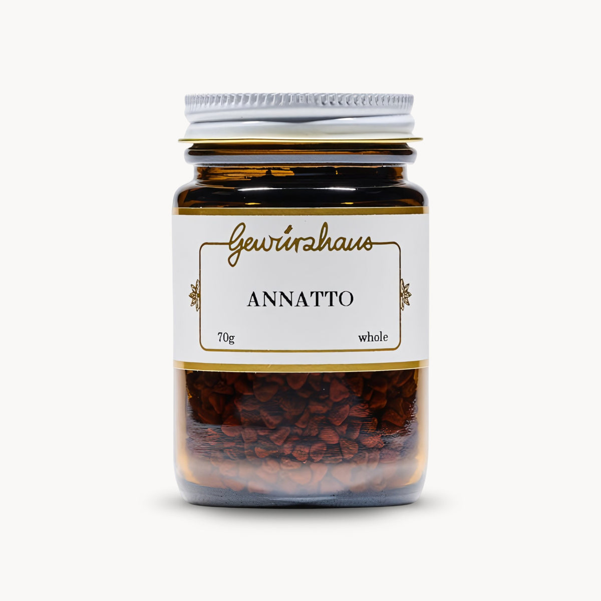 Gewürzhaus - Annatto Seed (Whole) ME Jar Closed