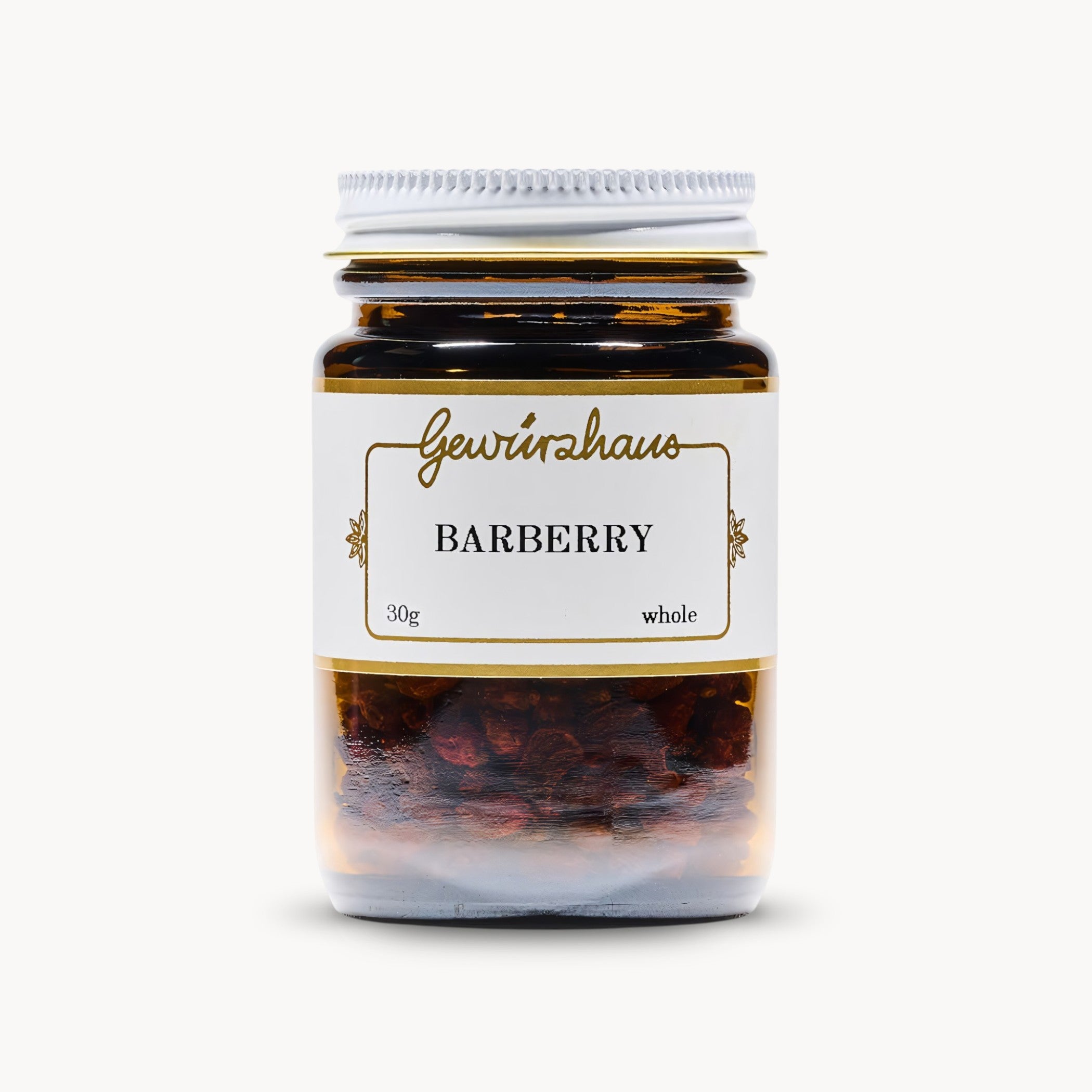Gewürzhaus - Barberry (Whole) ME Jar Closed