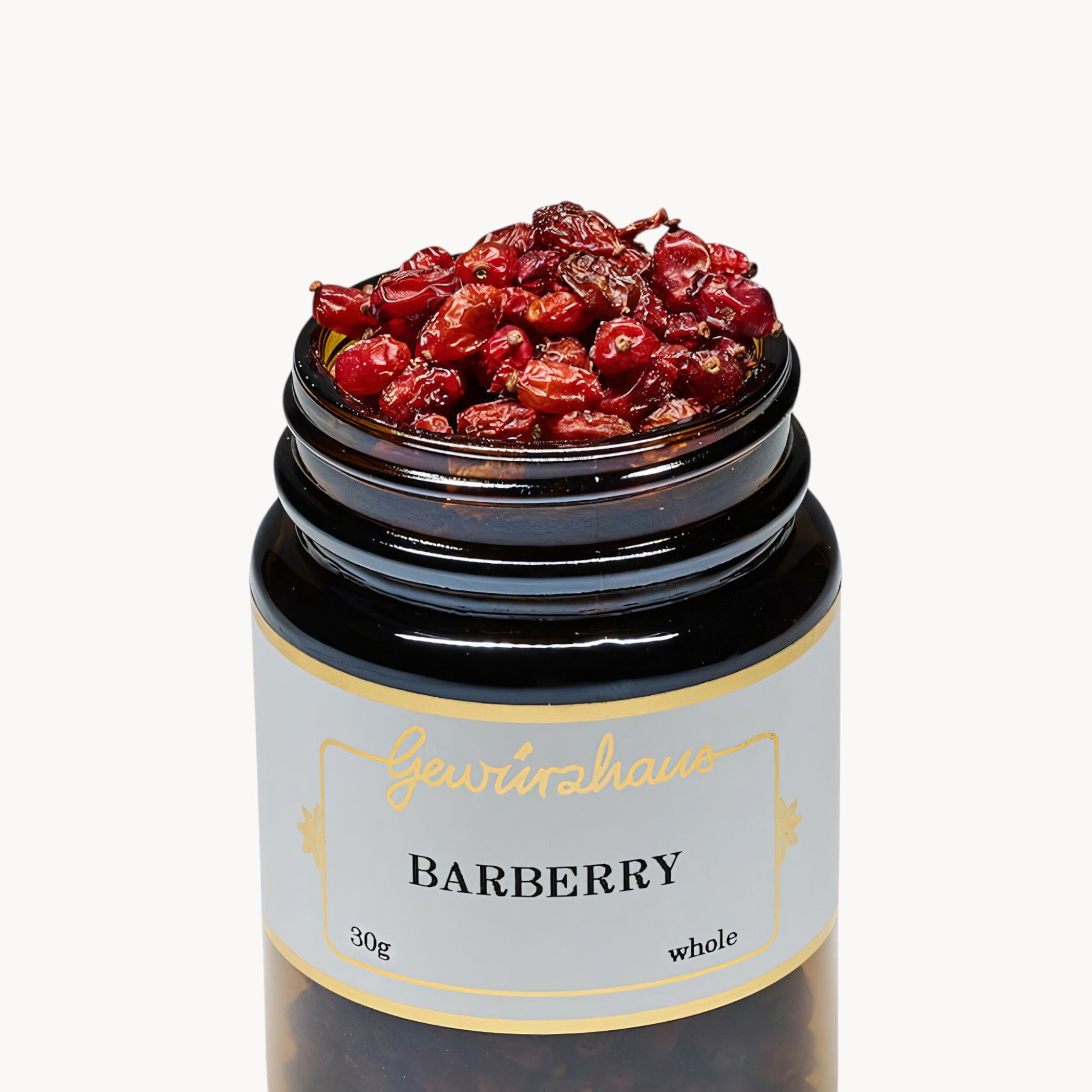 Gewürzhaus - Barberry (Whole) ME Jar Open