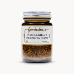 Gewürzhaus - Bohnenkraut (Summer Savoury/Rubbed) ME Jar Closed