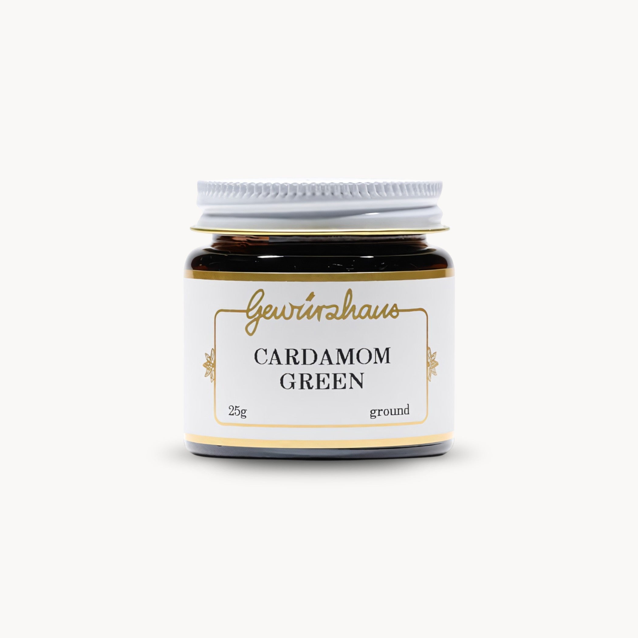 Gewürzhaus - Cardamom Green (Ground) SM Jar Closed