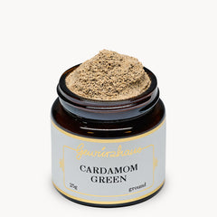 Gewürzhaus - Cardamom Green (Ground) SM Jar Open