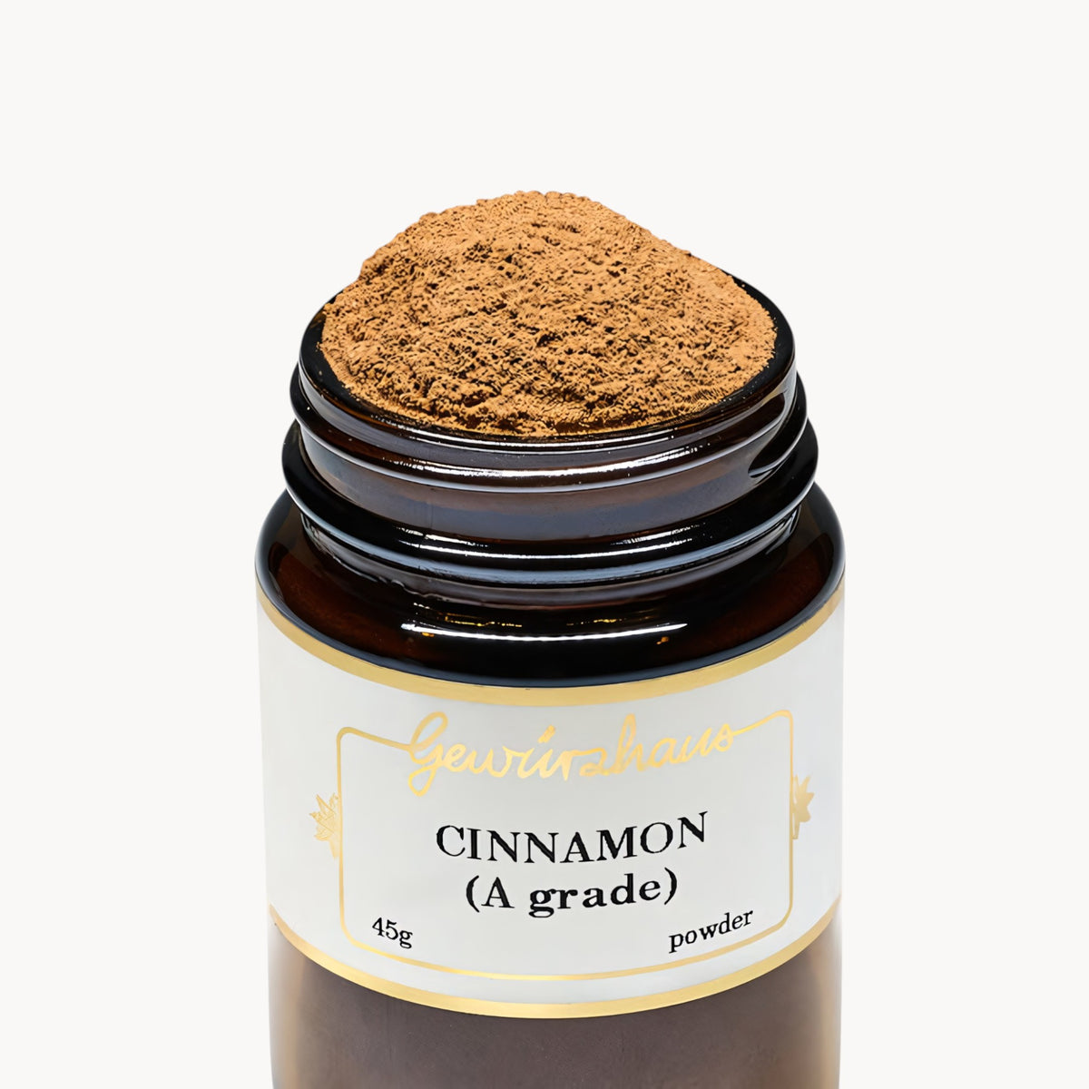 Gewürzhaus - Cinnamon (A Grade/Ground) ME Jar Open