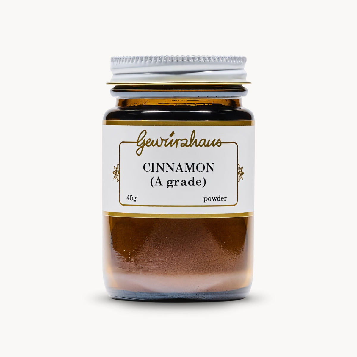 Gewürzhaus - Cinnamon (A Grade/Ground) Jar Closed