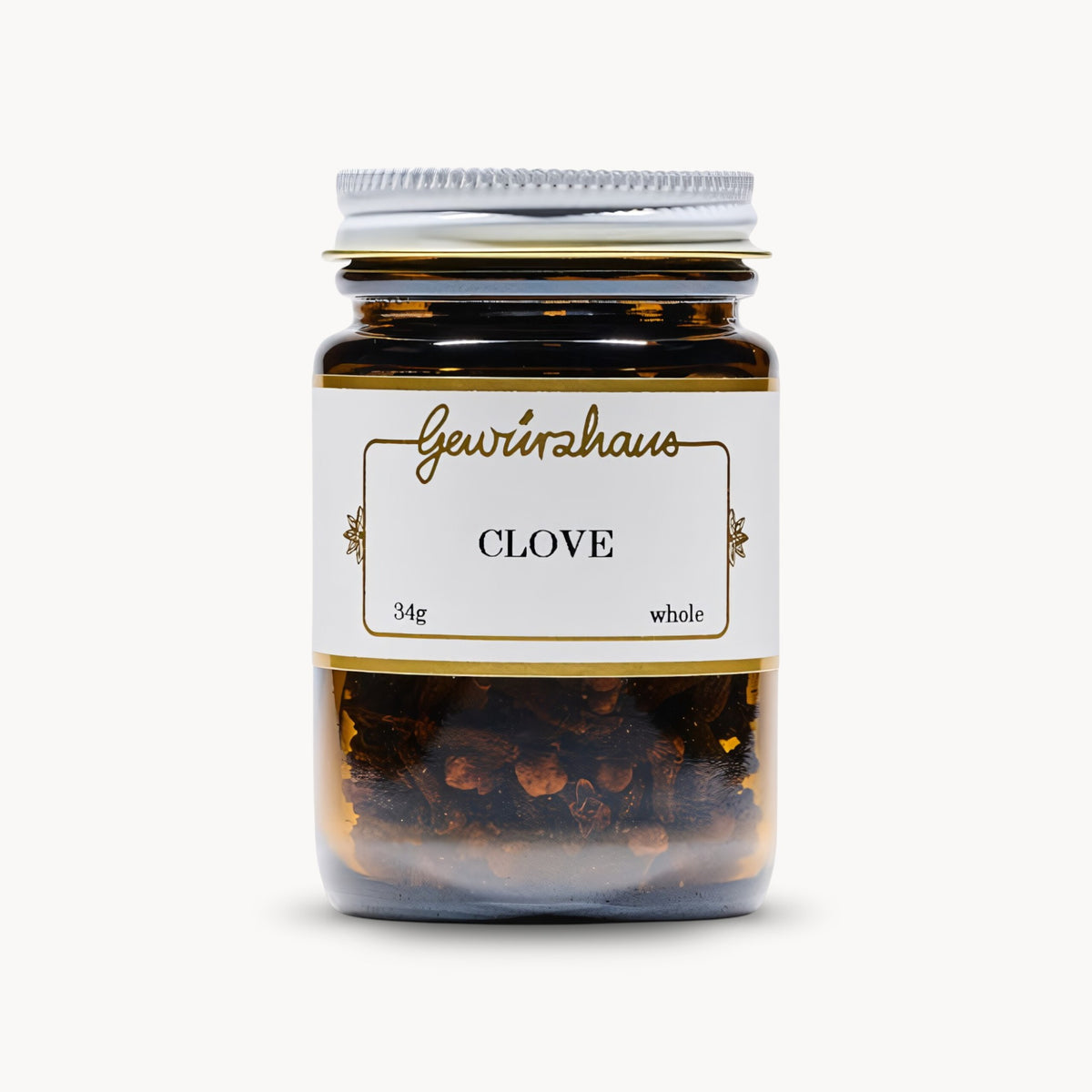 Gewürzhaus - Clove (Whole) ME Jar Closed
