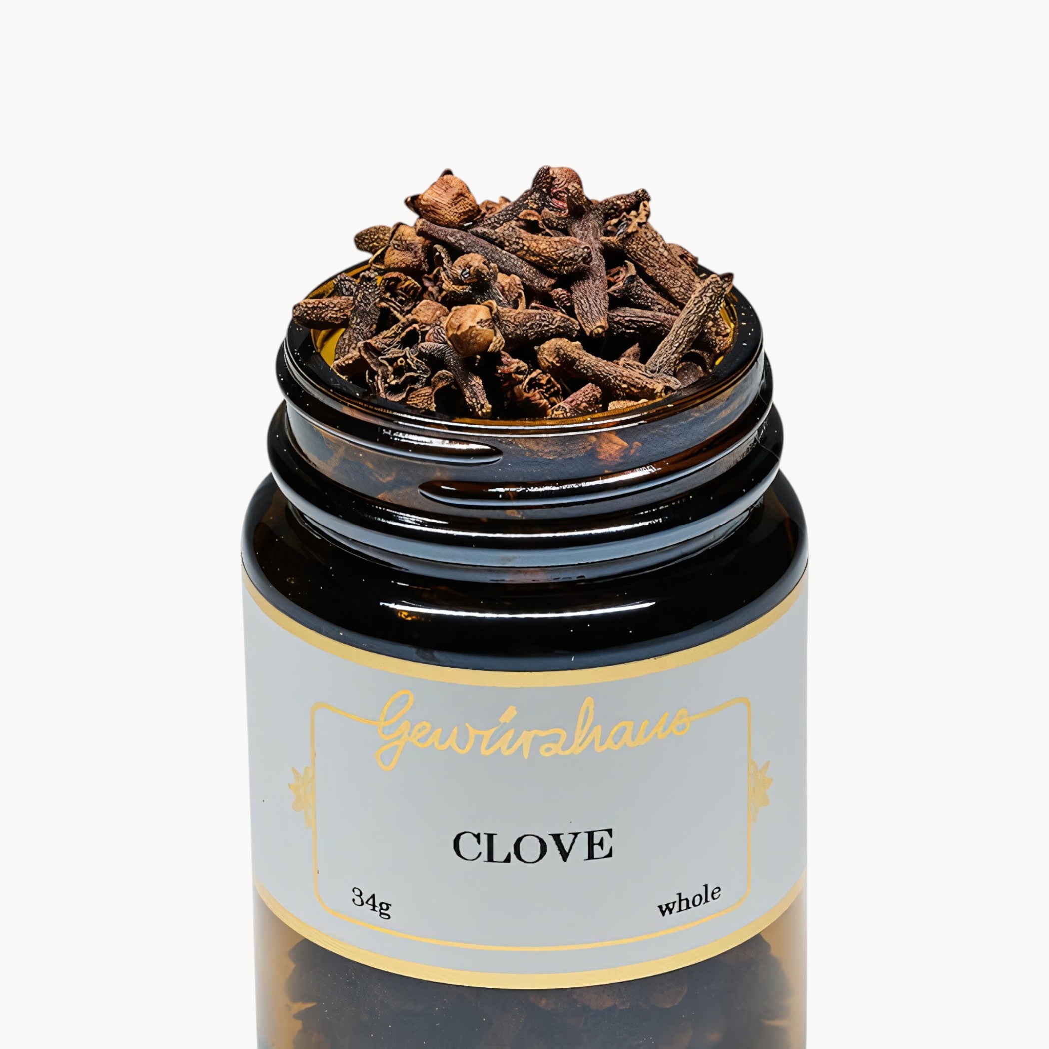 Gewürzhaus - Clove (Whole) ME Jar Open