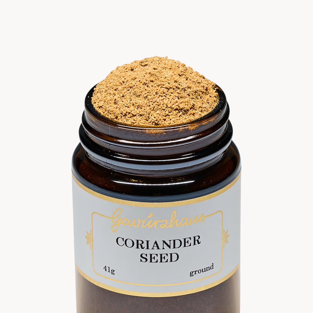 Gewürzhaus - Coriander Seed (Ground) ME Jar Open