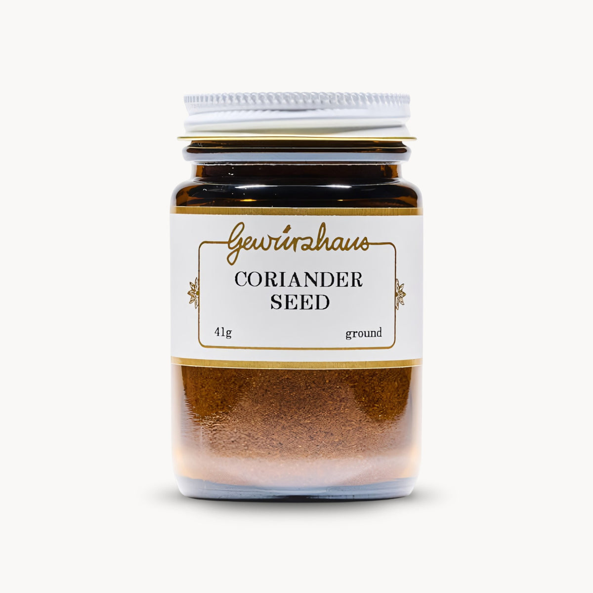 Gewürzhaus - Coriander Seed (Ground) Jar Closed