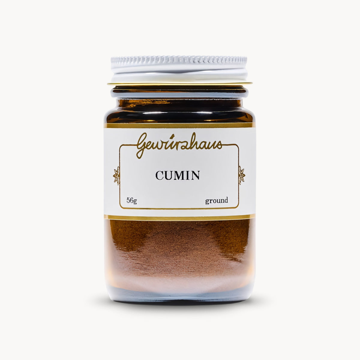 Gewürzhaus - Cumin Seed (Ground) Jar Closed