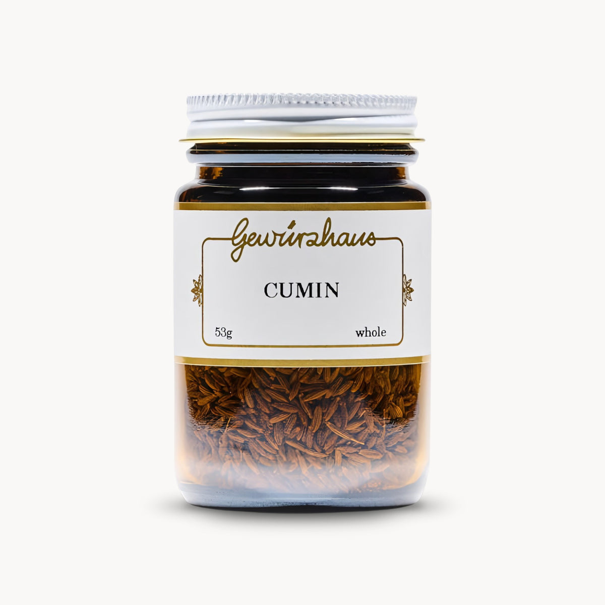 Gewürzhaus - Cumin Seed (Whole) ME Jar Closed