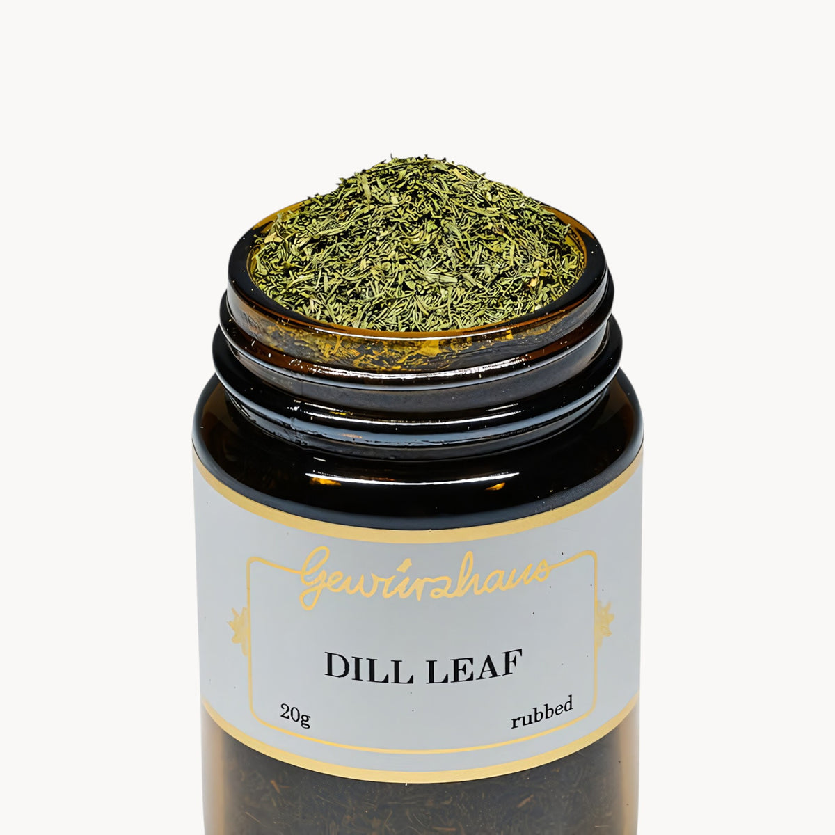 Gewürzhaus - Dill Leaf (Organic/Rubbed) ME Jar Open