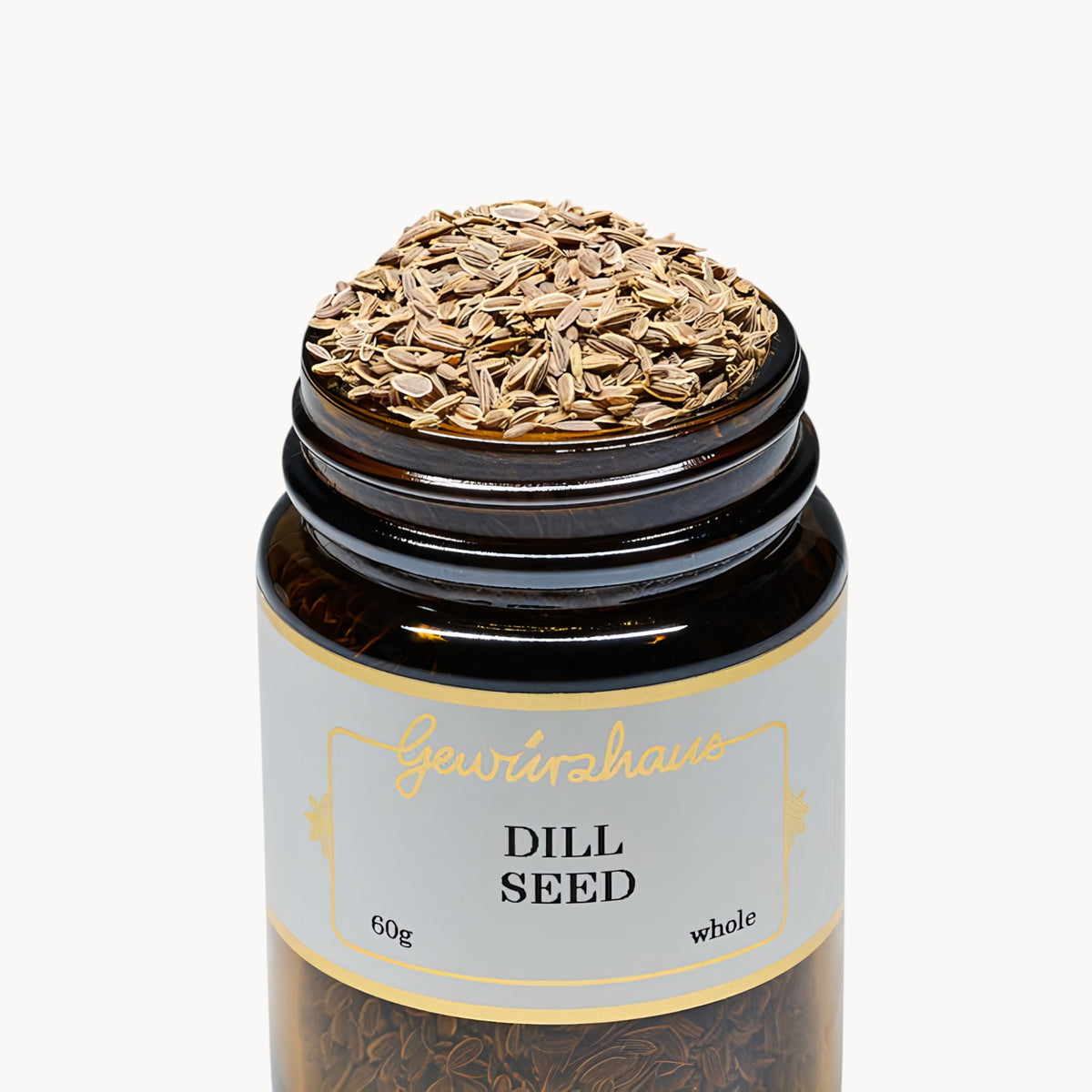 Gewürzhaus - Dill Seed (Whole) ME Jar Open