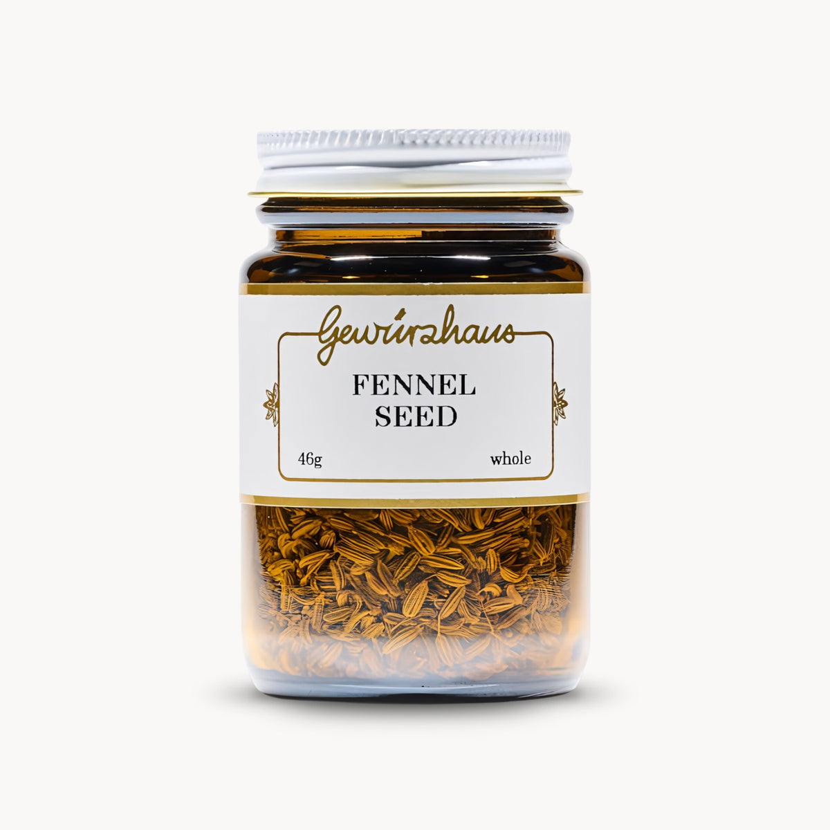 Gewürzhaus - Fennel Seed (Whole) ME Jar Closed