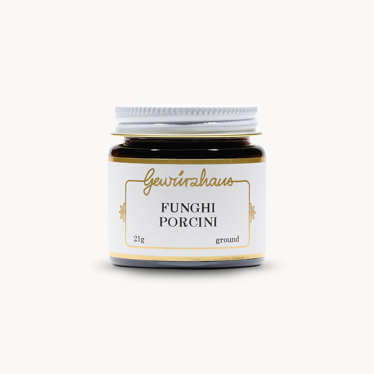 Gewürzhaus - Funghi Porcini (Ground) SM Jar Closed