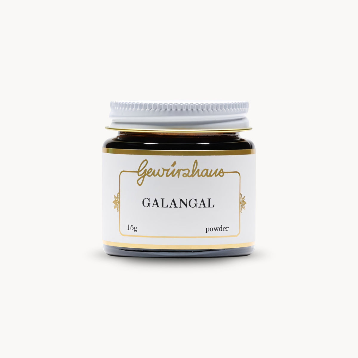 Gewürzhaus - Galangal (Powder) SM Jar Closed