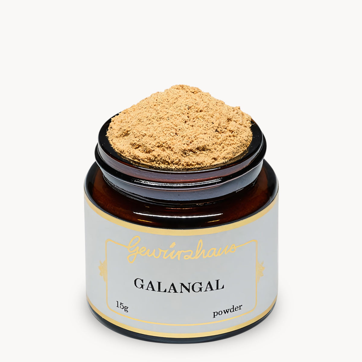 Gewürzhaus - Galangal (Powder) SM Jar Open