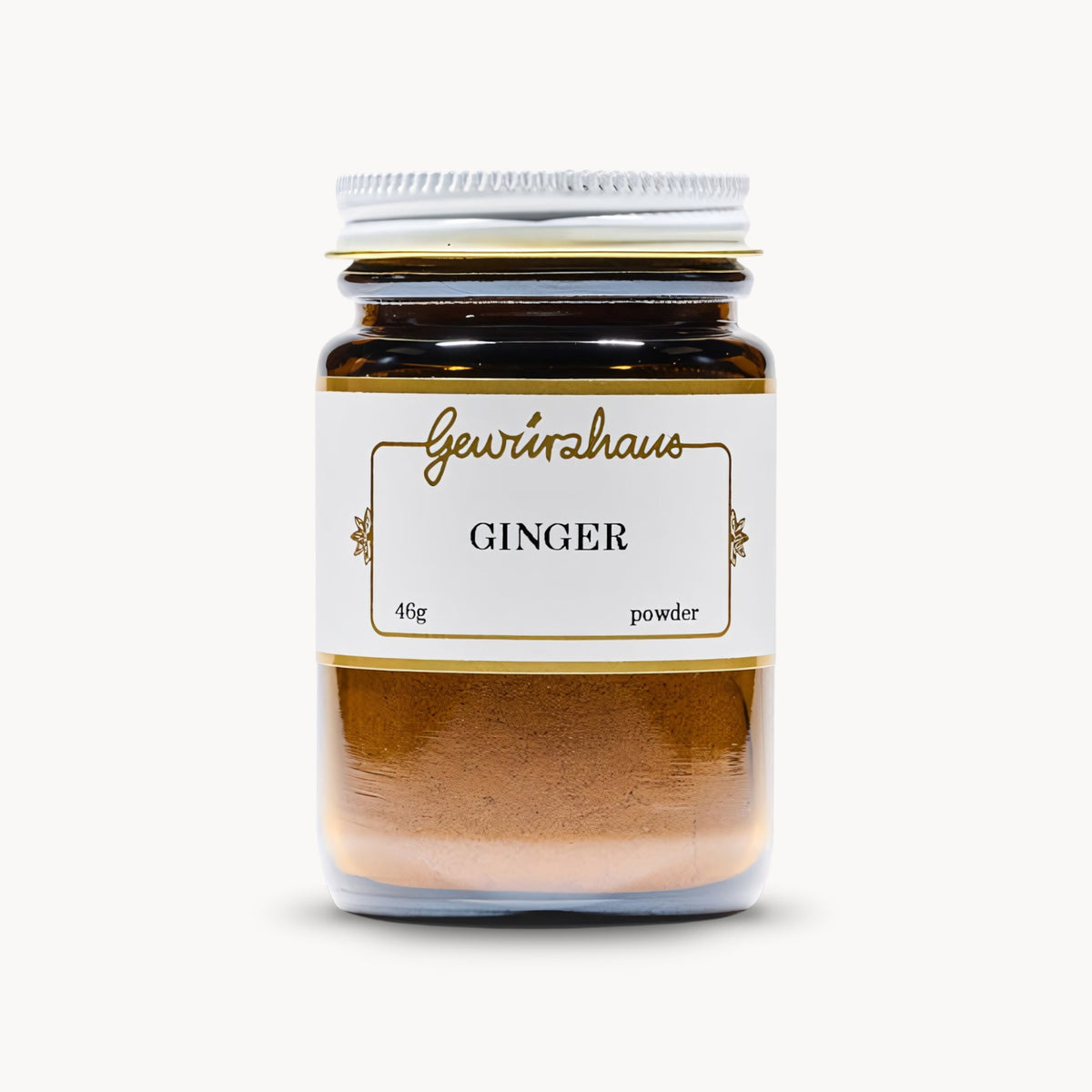 Gewürzhaus - Ginger (Powder) ME Jar Closed
