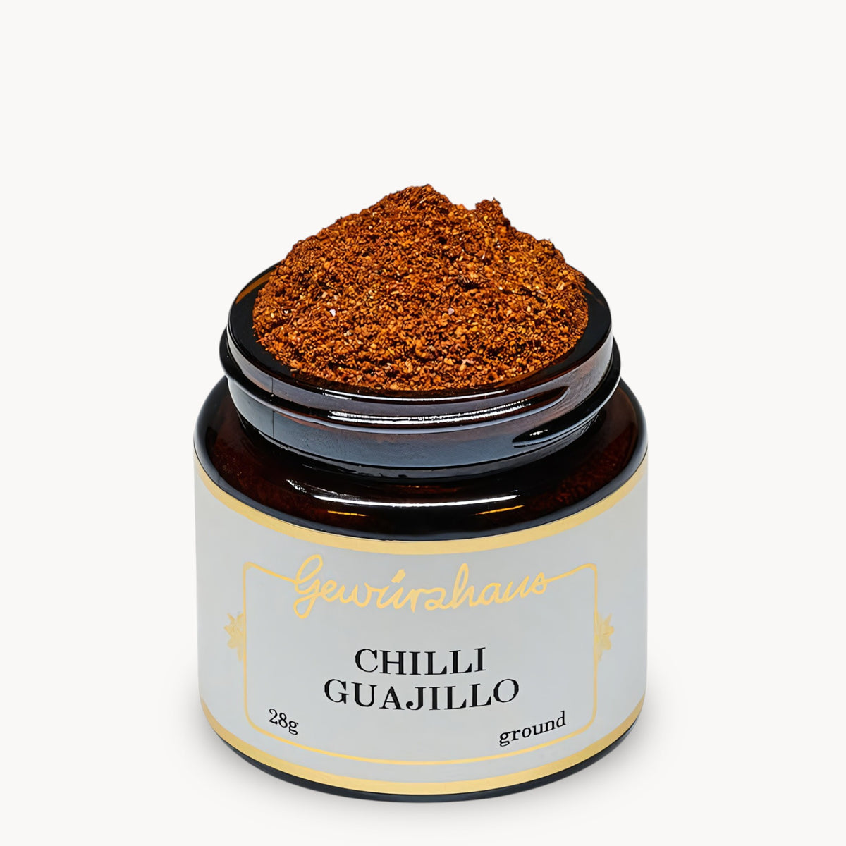 Gewürzhaus - Chilli Guajillo (Ground) SM Jar Open