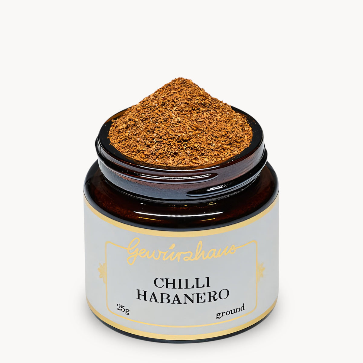 Gewürzhaus - Chilli Habanero (Ground) SM Jar Open