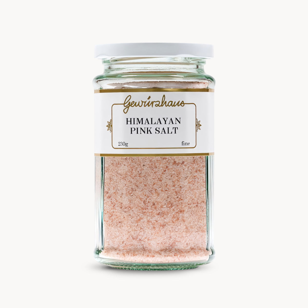Gewürzhaus - Himalayan Pink Salt Fine LG Jar Closed