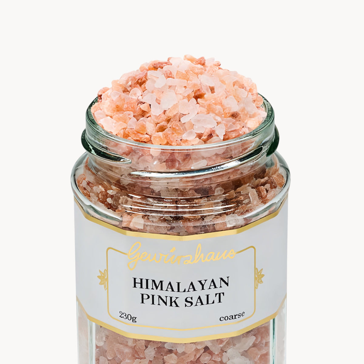 Gewürzhaus - Himalayan Pink Salt LG Jar Open