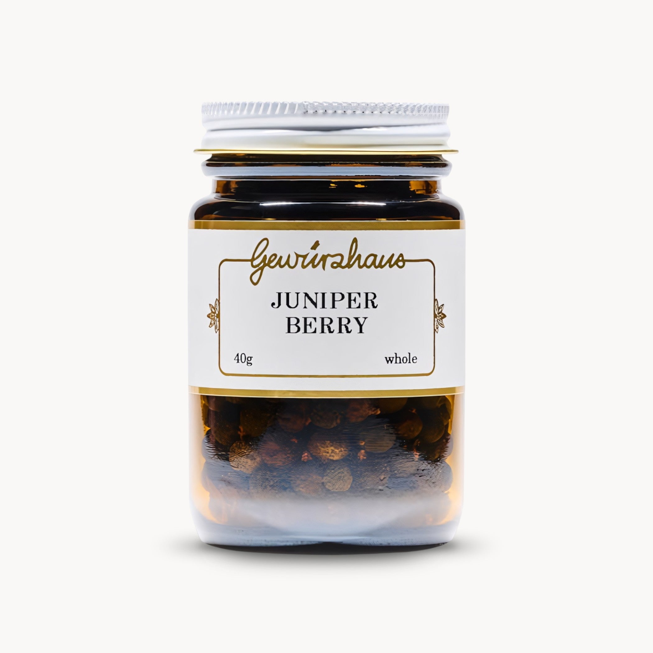 Gewürzhaus - Juniper Berry (Whole) ME Jar Closed