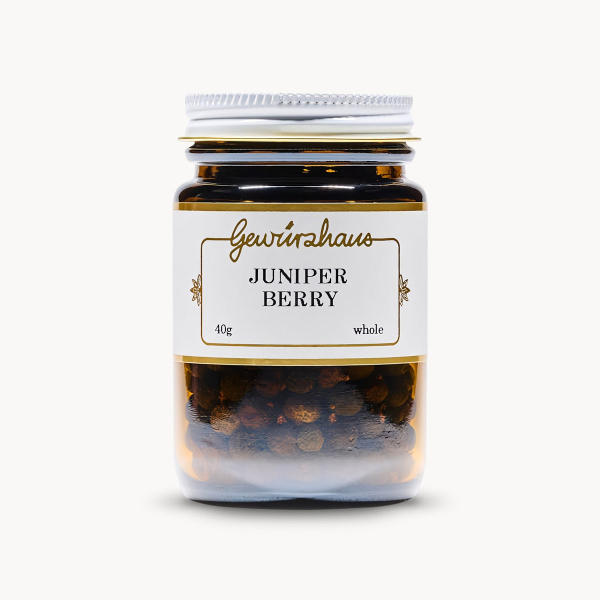 Gewürzhaus - Juniper Berry (Whole) ME Jar Closed